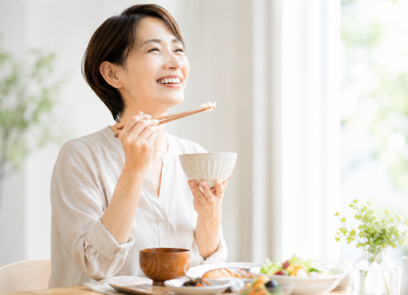 美味しく食事ができる喜びをこれからも｜あいこ歯科・矯正
